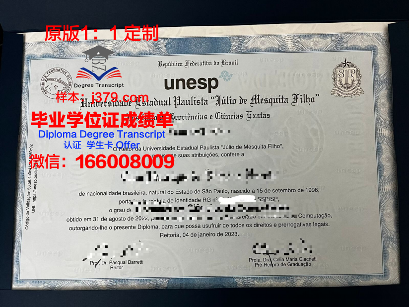 瓦加斯基金会圣保罗工商管理学院的毕业证都能做